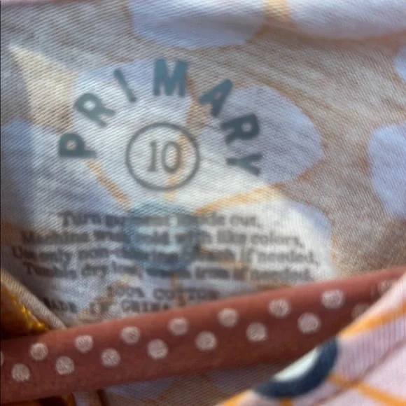 Floral Kids Dress in Orange and Pink with Pockets! - Picture 3 of 6